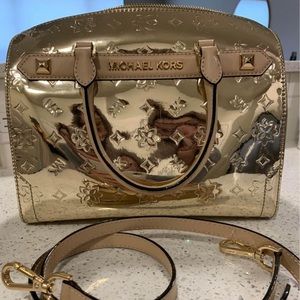 Michael Kors Metallic Purse